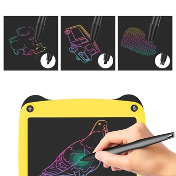 11UB Tegning håndskriftspladen 3D Magic Drawing Pad Led Skriftligt yrelsen Lysende Graffiti tegnebrættet Pædagogisk Legetøj +Pen