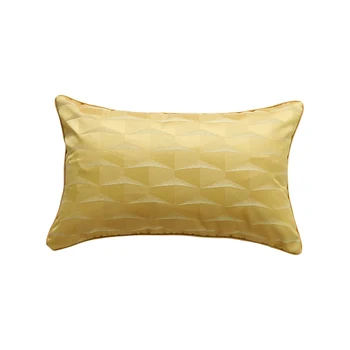 12 * 20inch Lys Luksus Stereo Geometriske Guld Bibeskæftigelse Sølv Bibeskæftigelse Dekorativ Pillow Cover 30*50cm Uden Pude Kerne