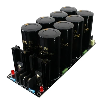 120A Forstærker Ensretter Filter Supply Power Board High Power Schottky Ensretter-Filter Strømforsyning Bord 10000Uf 125V