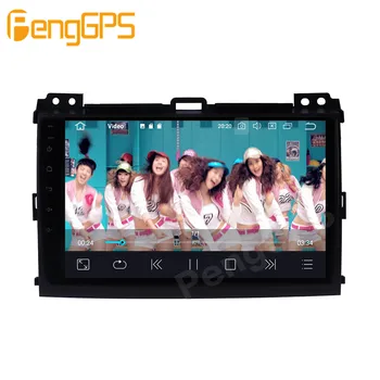 128G Android10 PX6 DSP For Toyota prado 2004 2009 Bil DVD-GPS-Navigation, Auto Radio Stereo Video Multifunktion CarPlay Styreenhed