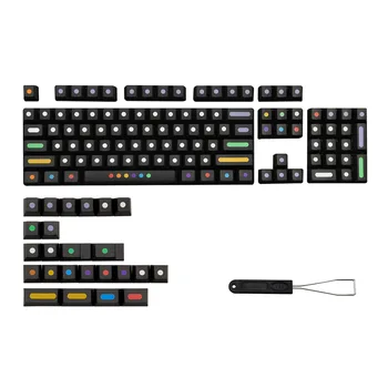 128Keys/indstil-Let at Installere Prikker Gave Holdbart Med Nøgle Aftrækker Mekanisk Keyboard Tilbehør PBT-Tasterne Dye Sublimation Gaming
