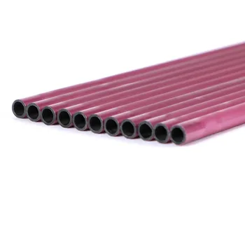 12pcs Hotteste Carbon Pil Aksel ID 4,2 mm Ryg 500 600 700 800 900 Bueskydning Rør Pink for Recurve Bue Skydning Jagt Pil DIY