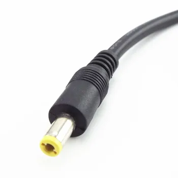 12V 5,5 MM X2.5mm Plug Power kabel-stik 0,5 m 1,5 M 3m DC mand til mand Ledningen Adapter forlænger ledning til pc laptop strømforsyning