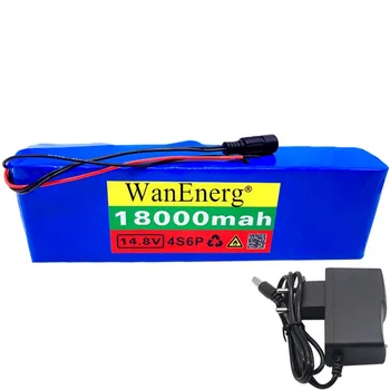 14.8 V 18Ah 4s6p 18650 li-iom batteri nat fiskeri lampen varmer miner ' s forstærker-batterier med BMS+16,8 V Oplader