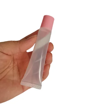 15 ml Squeeze Lip Gloss Rør Klart Emballage Beholder Tom Kosmetiske Flaske 15g Plast Lip Gloss Squeeze-Rør 50 stk.