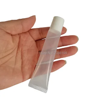 15 ml Squeeze Lip Gloss Rør Klart Emballage Beholder Tom Kosmetiske Flaske 15g Plast Lip Gloss Squeeze-Rør 50 stk.