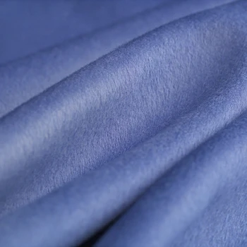 150 cm cashmere uld stof med fem farver, og den ene side af høj kvalitet uld stof til efterår og vinter