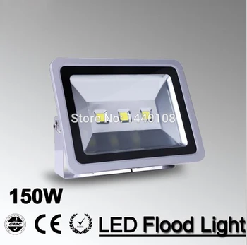 150w Led Flood Light, COB 150w Led Projektør, led Udendørs Lampe 150w Projektør Vandtæt Spotlight AC85-265V 110v 220v