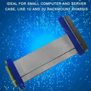 15cm Fleksibel Udvidelse Kabel-PCI Express PCI-E 8X Til 16X Slot Riser-Kort Video Card Extension Kabel-PCI-E Riser Card Extender