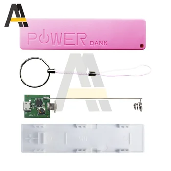 18650 USB Batteri-Power Bank Oplader Tilfælde DIY Kasse 2600MAh Hvid Sort Pink Til Smart Telefon, MP3-Elektronisk Mobil Opladning