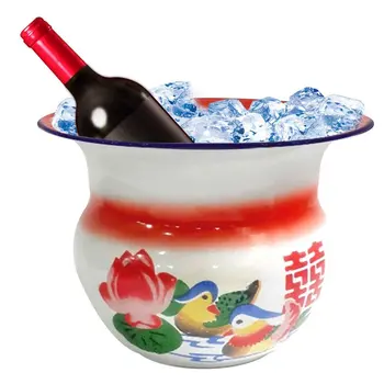 1960'erne Traditionel Kinesisk Frugt Kurv Kinesisk Vase Antikke Køkken Værktøj Champagne Ice Bucket Bryllup Dekorationer Dropshipping