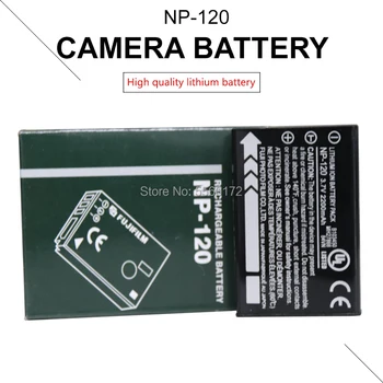 1PC 2200mAh NP-120 NP-120 Batteri + 1STK BC-65 oplader til Fujifilm FinePix F10 F11 Zoom M603 MX4 603 Batterier batería celular