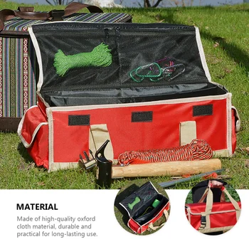 1Pc Camping Værktøj Taske Telt Pind Bag Oxford Klud Opbevaringspose Jorden Nail Holder