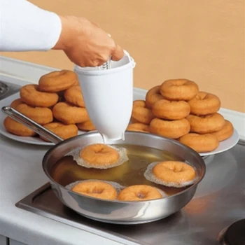 1Pc Donut Gøre Værktøj DIY Donut Gøre Artefakt Kreative Bagning Værktøjer Dessert-Gadget Køkken Tilbehør Kreative Dispenser