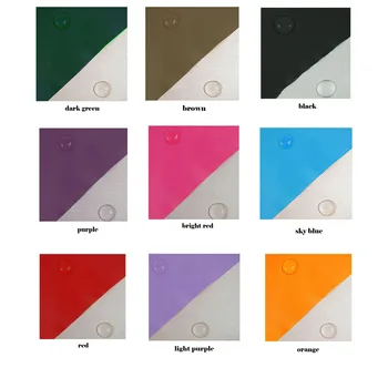 1PC Farverige lærredsvævet Nylon Sølv Belagt Stof, Patchwork-Vandtæt Kite Klud Telt Stof Syning Tekstil DIY Håndværk