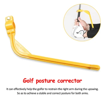 1PC Golf Uddannelse Aids Golf Swing Guide Støtte til Uddannelse/Træner for Håndled, Arm Corrector Kontrol Gestus