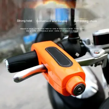 1pc Motorcykel Throttle Håndtag-Låsen Bedste Heavy Duty Anti-Tyveri For Motorcykel, ATV Dirt Cykel Og Scooter Tilfældig Farve