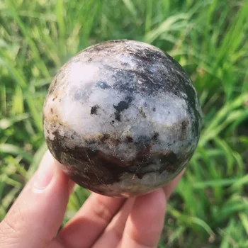 1pc Peter Pedra Naturlige Esfera De Cristal De Quartzo pedra preciosa bola/Semi Preciosas Esfera De Quartzo Para Coleção