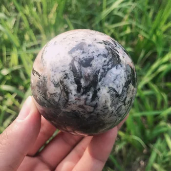 1pc Peter Pedra Naturlige Esfera De Cristal De Quartzo pedra preciosa bola/Semi Preciosas Esfera De Quartzo Para Coleção