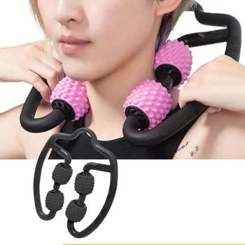 1PC Roller Massageapparat Aksel Muskel Relaxer Multi-purpose Rullende Stick Yoga Fitness-Udstyr til Mand Kvinde Bruger )