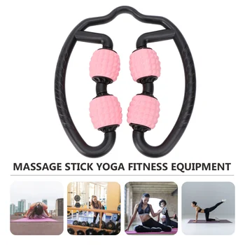 1PC Roller Massageapparat Aksel Muskel Relaxer Multi-purpose Rullende Stick Yoga Fitness-Udstyr til Mand Kvinde Bruger )