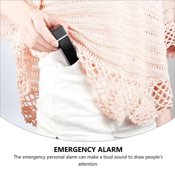 1pc Sikker Lyd Personlige Alarm Kvinde selvforsvar Nødsituation Sikkerhed Alarm