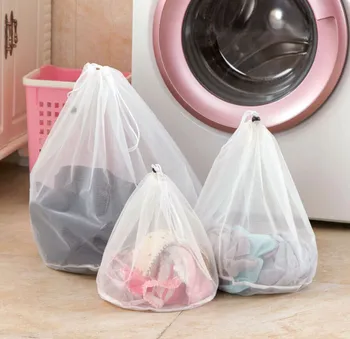 1PC Snor vaskepose Snor Bh Undertøj Tøjvask Tasker Husstand Rengøring af Værktøj Vask Tøjvask Vaske Tøj Net Taske