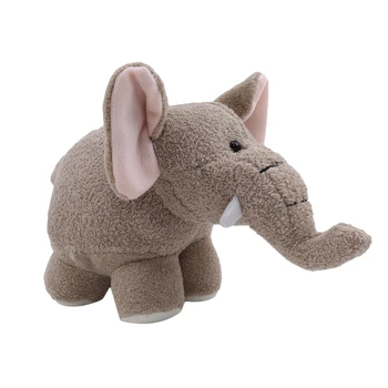1PC søde stor plys legetøj længde 20cm højde 15cm søde lang næse elefant figur flodhest plys legetøj fødselsdag Julegave