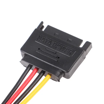 1PC15 Pin SATA han til 4-Pin Molex hun IDE HDD Magt Harddisk Kabel Jun14 Fabrik Pris Drop Shipping