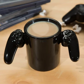 1Piece Game Over Keramiske Krus Retro Gamepad Controller kaffebæger Gaming Stil Office Cup