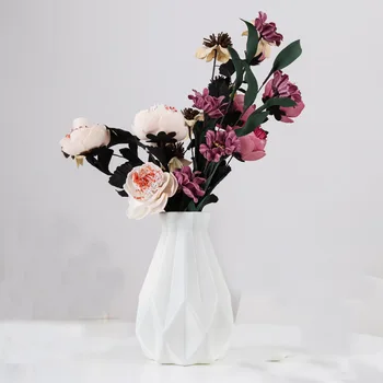 1stk 20cm*14cm størrelse Hip form for plast materiale vase Efterligning Keramik Flower vase&plast flower vase til boligindretning