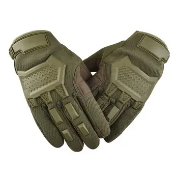 1stk Anti-slip Riding Handsker Holdbar Micro Fiber Militære Fuld Fingre Handsker til Motorcykler drop shipping