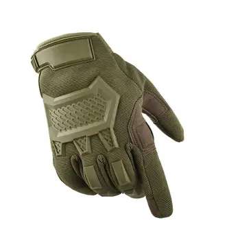 1stk Anti-slip Riding Handsker Holdbar Micro Fiber Militære Fuld Fingre Handsker til Motorcykler drop shipping