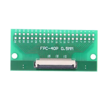 1stk Dobbelt Side 0,5 mm FFC FPC At 40P DIP 2,54 mm PCB Converter yrelsen Adapter Stik Plade PCB Stik