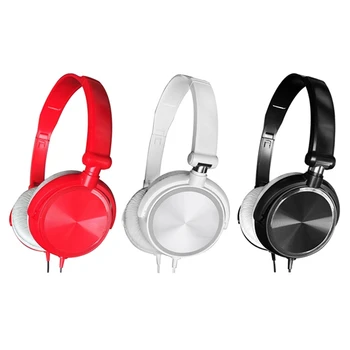 1STK Kabel Over Ear Headset Med Mikrofon-3,5 mm Kabel Subwoofer Musik i Stereo-Hovedtelefoner Til Spil, Karaoke Hoved-monteret Headset