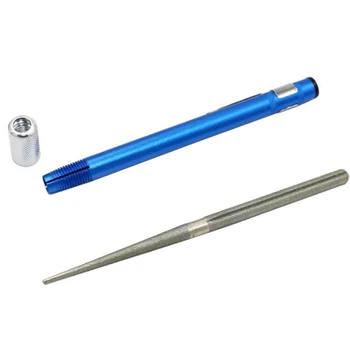 1stk Mini Praktisk Slibe Pennen fiskekrog Slien Høj Kvalitet Udendørs Diamant Pen Formede Kniv og Slien