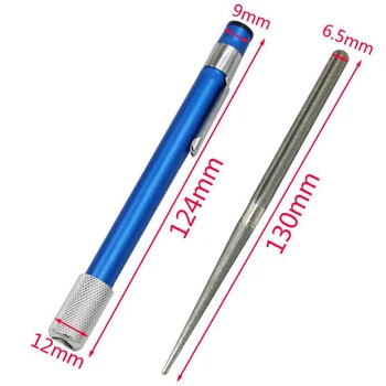 1stk Mini Praktisk Slibe Pennen fiskekrog Slien Høj Kvalitet Udendørs Diamant Pen Formede Kniv og Slien