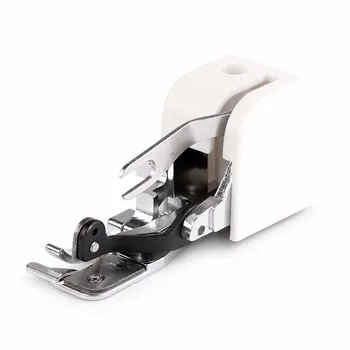 1stk Side Cutter Overlock symaskine trykfoden Fødder symaskine Vedhæftet fil For Alle Lavt Skaft Sanger