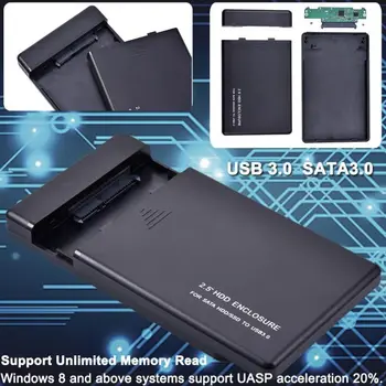 2,5 Tommer USB3.0 SATA3.0 Harddisk Box Ekstern HDD Kabinet Tilfælde Af Gratis 6 Gbps Støtte 3TB UASP Protokol HDD Enclosur