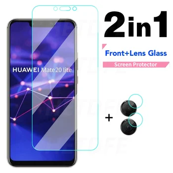 2 i 1 Skærm Protektor Hærdet Glas Til Huawei Mate 30 20 10 Lite Kamera Linse Glas Til Huawei Mate 20X 10 Pro sikkerhedsglas