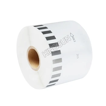 2 Roll-Kompatibel DK-2205 Etiket Hvid Papir DK2205 DK22205 DK205 Kompatible Brother Label Printer