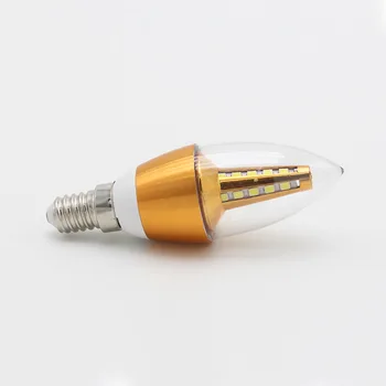 2 stk E27 LED lampe E14 LED Candle bulb AC 220V led lys lysekrone lampe Stearinlys Pærer 5W 7W Lamper Dekoration Lys, Varm/Hvid