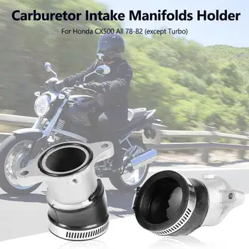 2 stk/sæt Motorcykel Karburator Interface Indtag Mangfoldigheder Fremragende Gummi og Aluminium Proces Adapter til Honda CX500 Alle