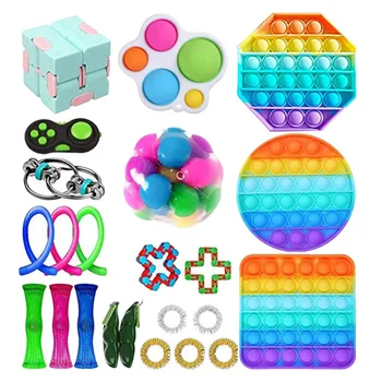 20/22/24/30STK Designs Pille ToysPack Sensoriske Toy Sæt Antistress-Relief Autisme Angst Anti-Stress Boble for Børn, Voksne