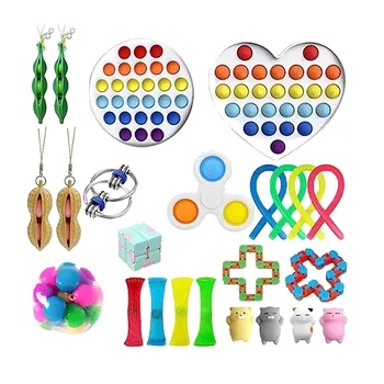 20/22/24/30STK Designs Pille ToysPack Sensoriske Toy Sæt Antistress-Relief Autisme Angst Anti-Stress Boble for Børn, Voksne
