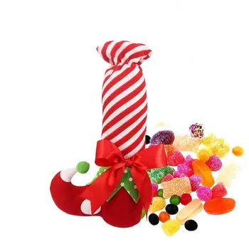 2019 Julefrokost Taske Gave Til Stede Candy Søde Santa Snemanden Xmas Tasker