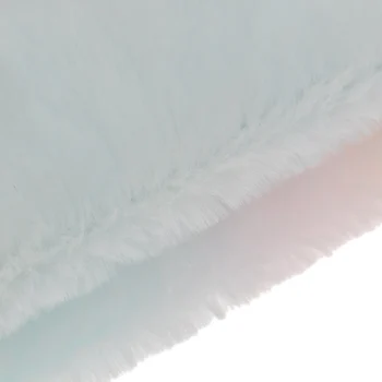 2019 Nye 1Yard Regnbuens Farver Imiteret Pels Stof Blød Plys Stof Diy Syning af Beklædning, Patchwork-Materialer