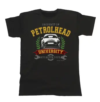2019 Nye Cool T-shirt Herre Bil T-Shirt Ejendom Petrolhead Universitet HOT HATCH Dept. Focus RS Sjove t-Shirt