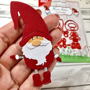 2020 Christmas Santa Claus Sæt Spåntagende Dør Stencil Scrapbooking Prægning 2020 Ny Jul Håndværk Frimærker