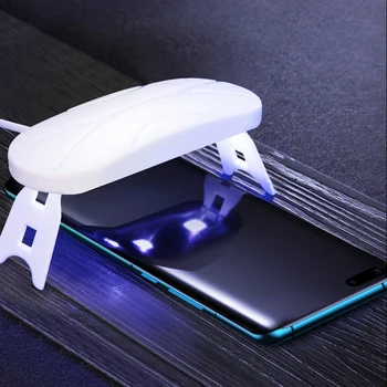 2020 Flydende Fuld UV-Lim Glas Til Huawei P40 P30 Pro skærmbeskyttelse Til Huawei P30 P40 Pro Lite Fuld Lim UV-Hærdet Glas